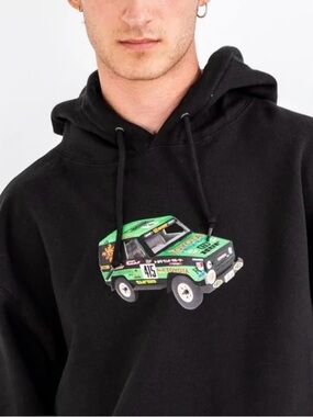 Rare HUF X Toyota Sahara Rally Hoodie Medium